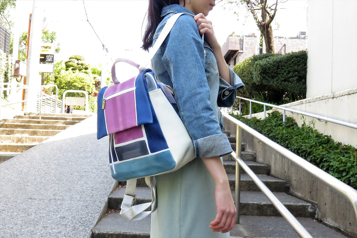 15787 BAG BLUE.PURPL