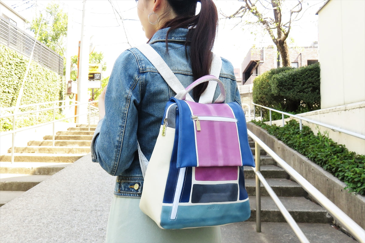 15787 BAG BLUE.PURPL