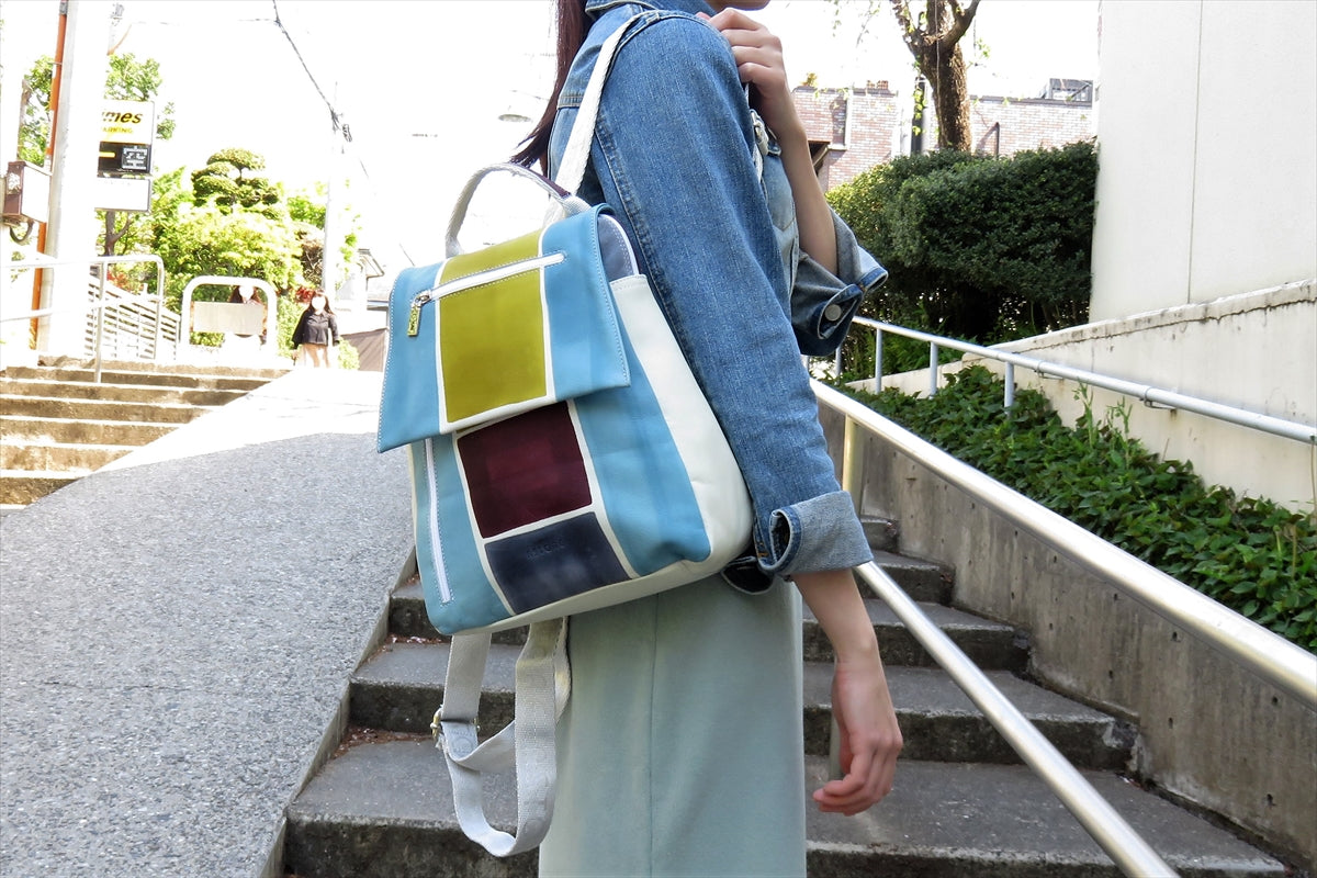 15787 BAG LBLUE.GREE