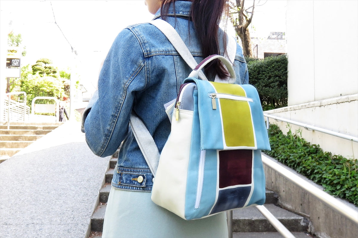 15787 BAG LBLUE.GREE