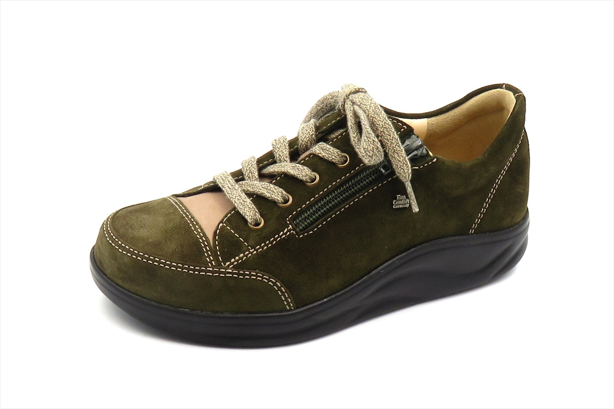 Finn Comfort（フィンコンフォート） レディース コンフォートシューズ 2975 HAKATA OLIVE.GR – オートフィッツ吉祥寺