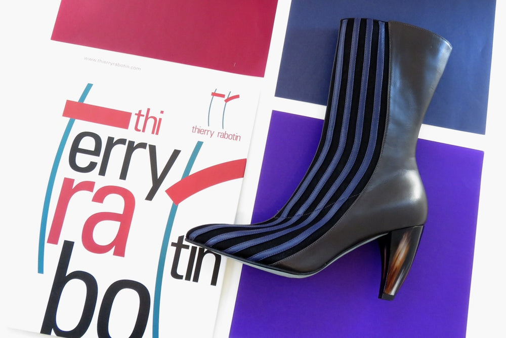 ThierryRabotin(ティエリーラボタン）SPECIAL LINE｢Couture｣　美しいホーンヒールのブーツ