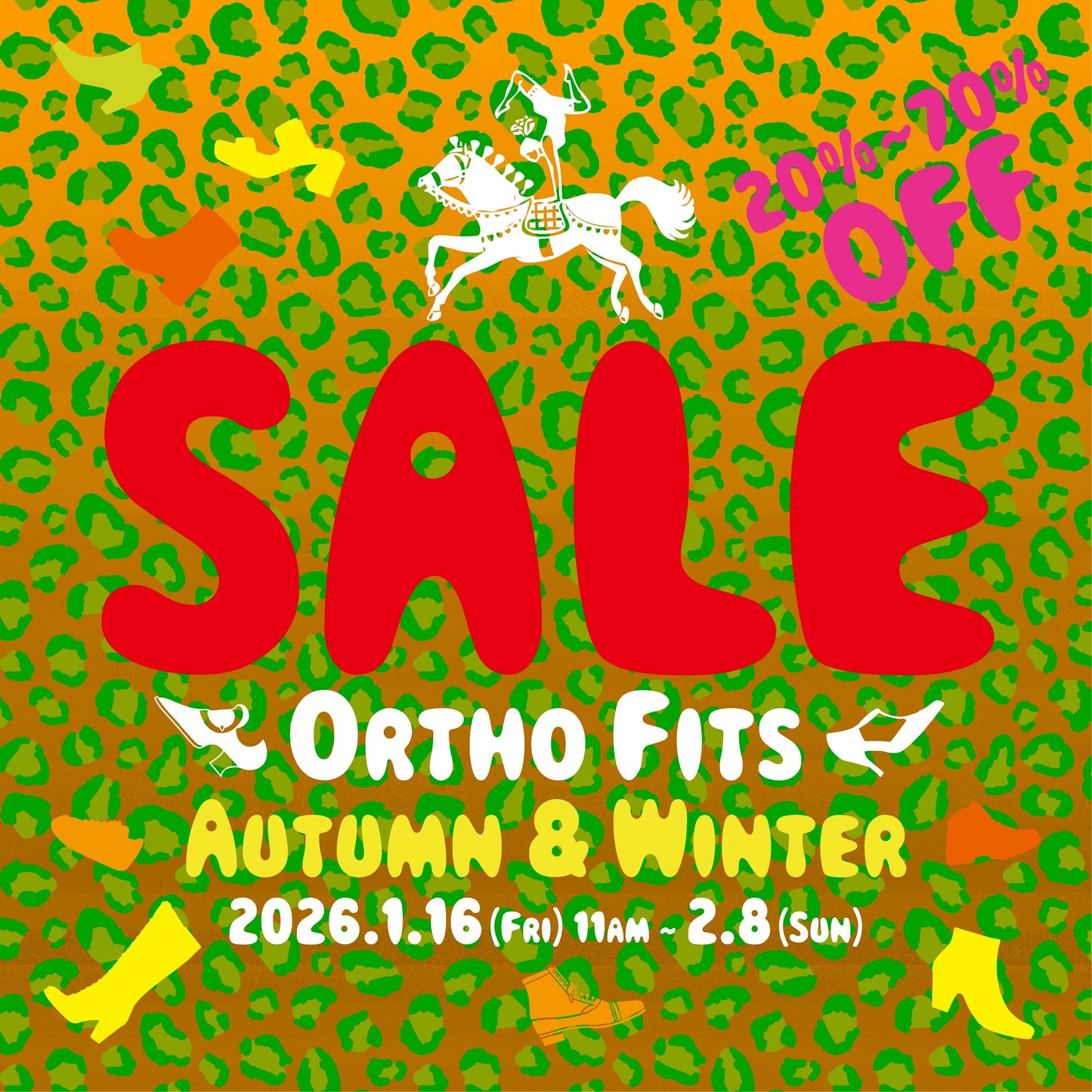 1月16より！Autumn＆Winter SALE開催します！！