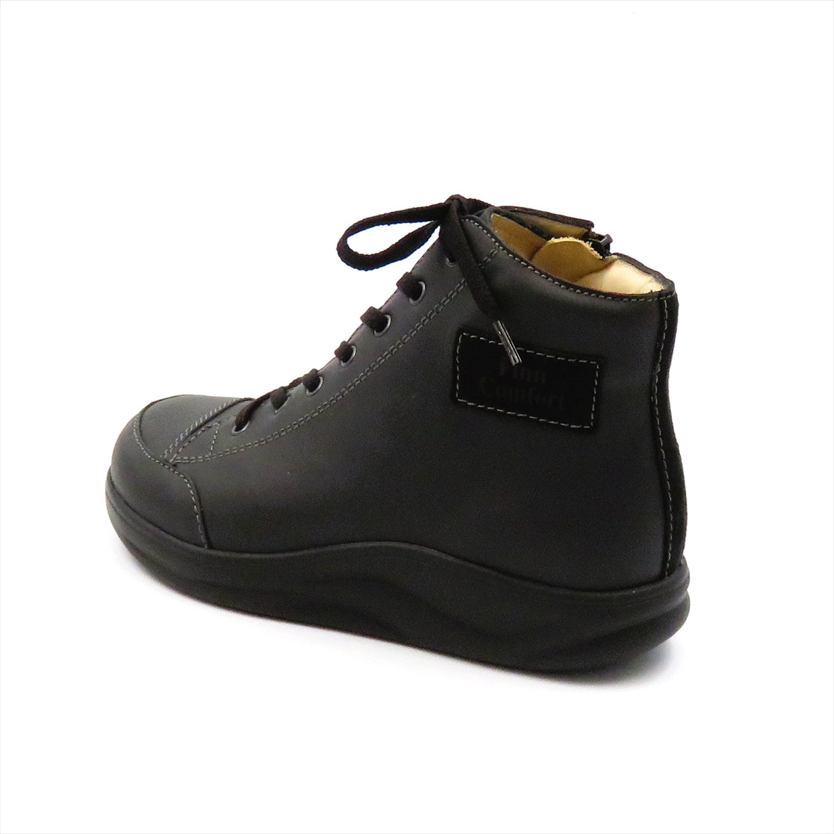 新品未使用 Finn Comfort レザーハイカットシューズ 24cm magnet_174254884600.jpg